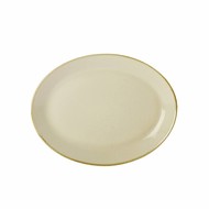 Porcelite Wheat ovaal bord 30,5x23,5cm doos à 6