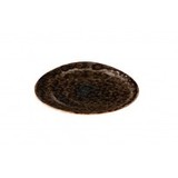 Jersey bord driehoek bruin 17 cm – per 6 stuks