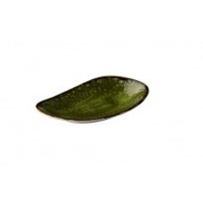 Jersey rechthoekig bord groen 20,5 cm – per 6 stuks
