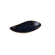 Jersey rechthoekig bord blauw 20,5 cm – per 6 stuks