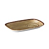Multifunctionele schotel rechthoekig reactief sand 25 x 15 cm – per 6 stuks