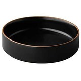 Japan bord hoog zwart 15 cm – per 6 stuks