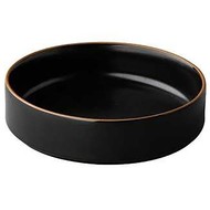 Japan bord hoog zwart 15 cm – per 6 stuks