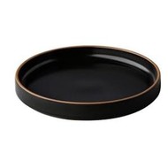 Japan bord zwart 15 cm – per 6 stuks