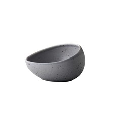 Tinto kom schuin mat grijs M 10 cm – per 6 stuks