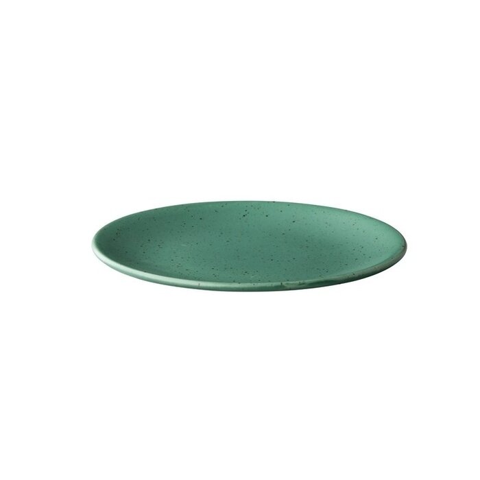 Tinto bord mat groen 22,8 cm – per 6 stuks