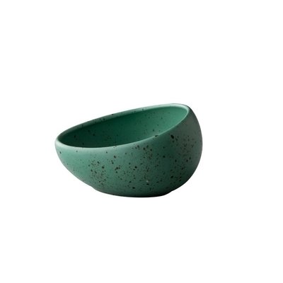 Q Authentic Tinto kom schuin Ø 10 cm mat groen 16,6 cl doos a'6
