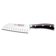 Wüsthof Dreizack Ikon classic zwart Santoku 14cm 4172