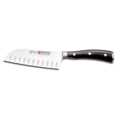 Wüsthof Dreizack Ikon classic zwart Santoku 14cm 4172