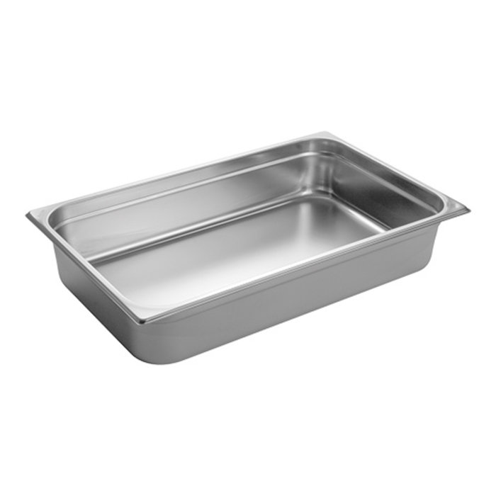CaterChef (niet ster) Bak gastronorm GN1/1  100 mm – 13,700 l – roestvrijstaal 18/08