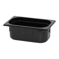 Bak gastronorm GN1/4 100 mm – Zwart