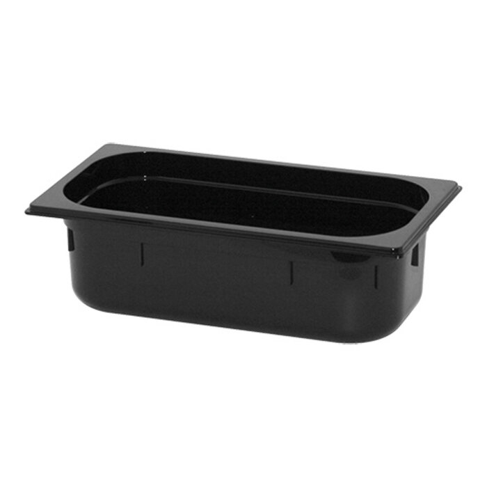 CaterChef Bak gastronorm GN1/3 100 mm – Zwart