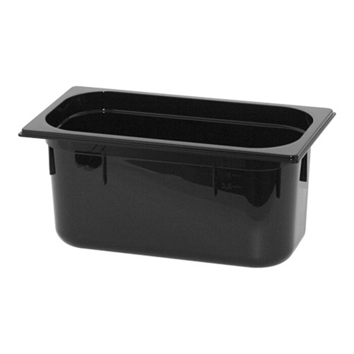 CaterChef Bak gastronorm GN1/3 150 mm – Zwart