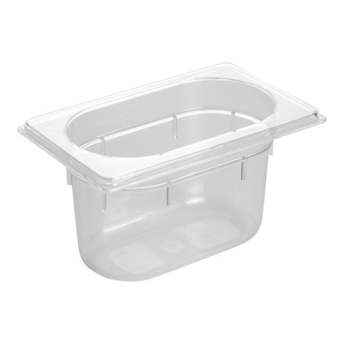 CaterChef Bak gastronorm GN1/9 100 mm – Transparant