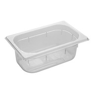 Bak gastronorm GN1/4 100 mm – Transparant