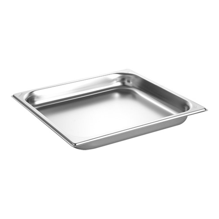 CaterChef (niet ster) Bak gastronorm GN2/3  040 mm – 3,500 l – roestvrijstaal 18/08
