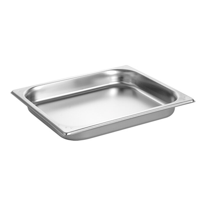 CaterChef (niet ster) Bak gastronorm GN1/2  040 mm – 2,500 l – roestvrijstaal 18/08