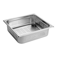 Bak gastronorm GN2/3  100 mm – 9,000 l – roestvrijstaal 18/08