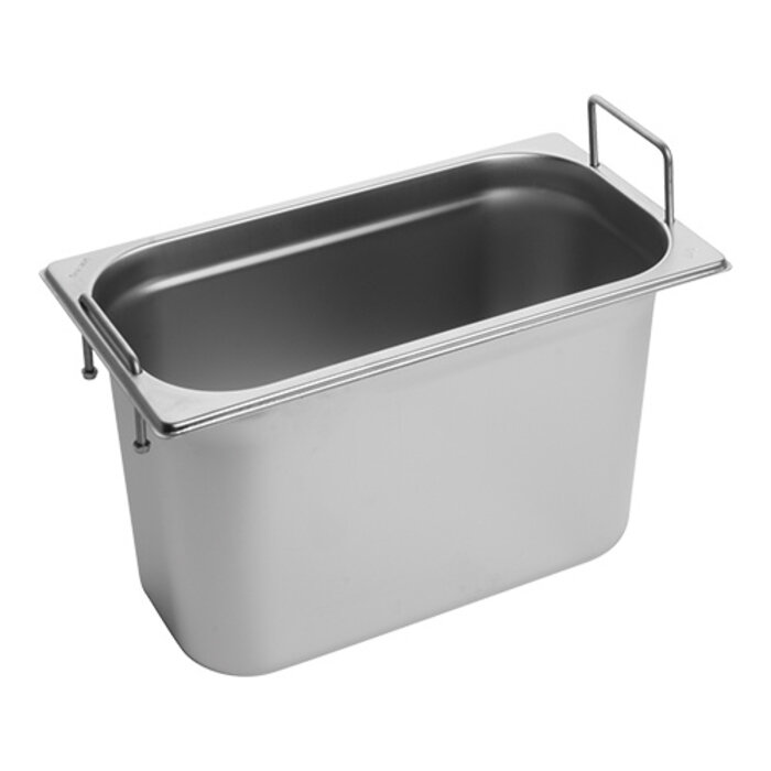 CaterChef (niet ster) Bak gastronorm GN1/3  200 mm – 7,200 l – roestvrijstaal 18/08