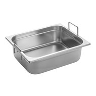Bak gastronorm GN1/2  100 mm – 6,100 l – roestvrijstaal 18/08