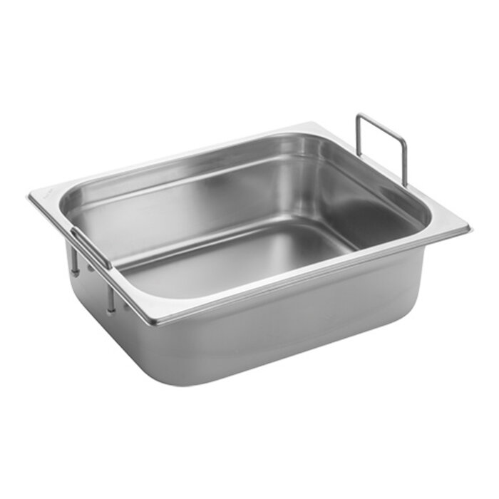 CaterChef (niet ster) Bak gastronorm GN1/2  100 mm – 6,100 l – roestvrijstaal 18/08