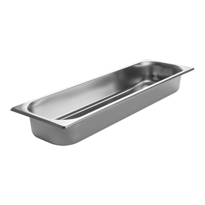 CaterChef (niet ster) Bak gastronorm GN2/4  065 mm – 4,000 l – roestvrijstaal 18/08