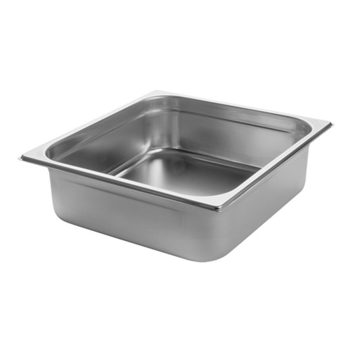 CaterChef (niet ster) Bak gastronorm GN2/3  100 mm – 9,000 l – roestvrijstaal 18/08