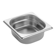 Bak gastronorm GN1/6  065 mm – 1,000 l – roestvrijstaal 18/08