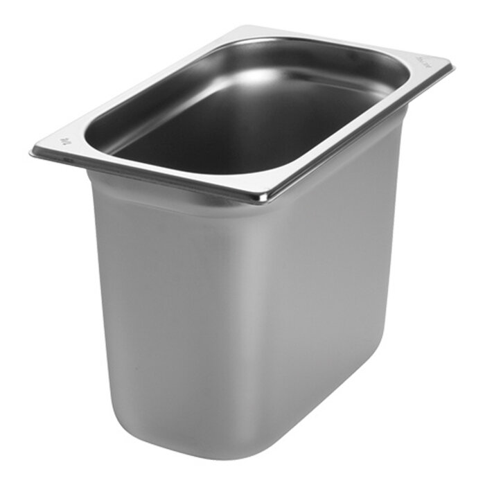 CaterChef (niet ster) Bak gastronorm GN1/4  200 mm – 4,800 l – roestvrijstaal 18/08