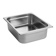 Bak gastronorm GN1/2  100 mm – 6,100 l – roestvrijstaal 18/08