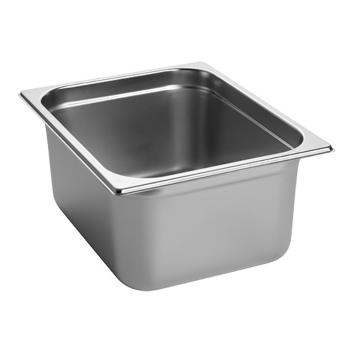 CaterChef (niet ster) Bak gastronorm GN1/2  150 mm – 9,200 l – roestvrijstaal 18/08