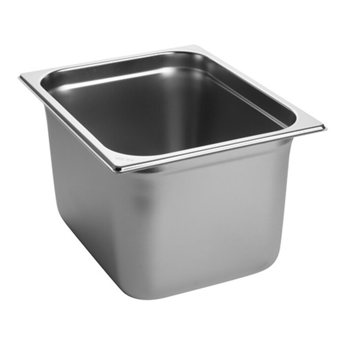CaterChef (niet ster) Bak gastronorm GN1/2  200 mm – 12,000 l – roestvrijstaal 18/08