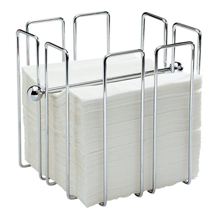Emga Servet standaard – verchroomd – 19 cm