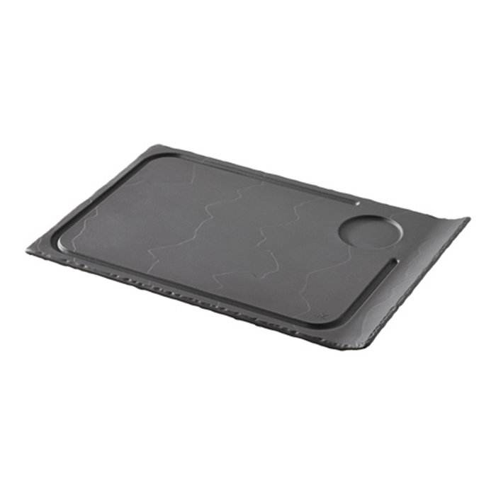 Basalt steakbord leisteen-look 1,5(H)x33x22cm