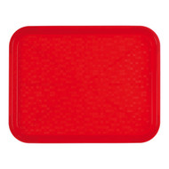 Dienblad polypropyleen 345x265mm rood Dienblad polypropyleen 345x265mm rood