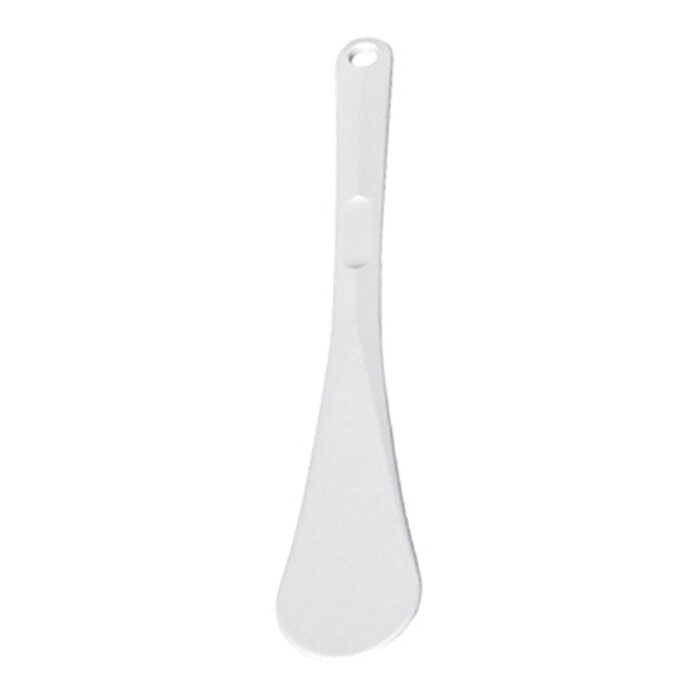 EMGA Roerspatel  L.025cm – polybutyleentereftalaat (PBT) – wit