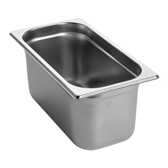 CaterChef (niet ster) Bak gastronorm GN1/3  150 mm – 5,400 l – roestvrijstaal 18/08