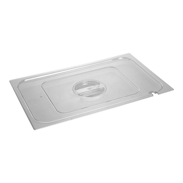 CaterChef Deksel gastronorm – GN 1/1 – met lepeluitsparing – transparant