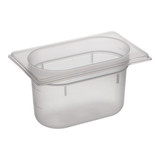 Bak gastronorm GN1/9  100 mm – 0,800 l – polypropyleen (PP)