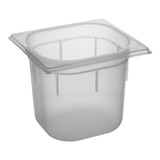 Bak gastronorm GN1/6  150 mm – 2,200 l – polypropyleen (PP)