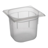 Bak gastronorm GN1/6  150 mm – 2,200 l – polypropyleen (PP)