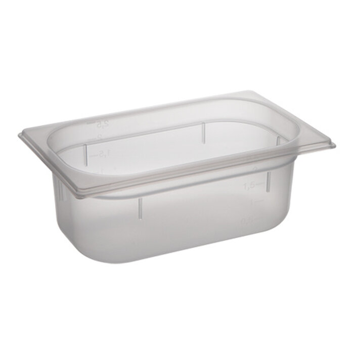 CaterChef (niet ster) Bak gastronorm GN1/4  065 mm – 1,700 l – polypropyleen (PP)