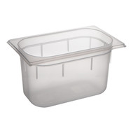 Bak gastronorm GN 1/4 – 150 mm – transparant – polypropyleen (PP) – 3,7 L