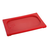 Deksel gastronorm – GN 1/4 – standaard – rood