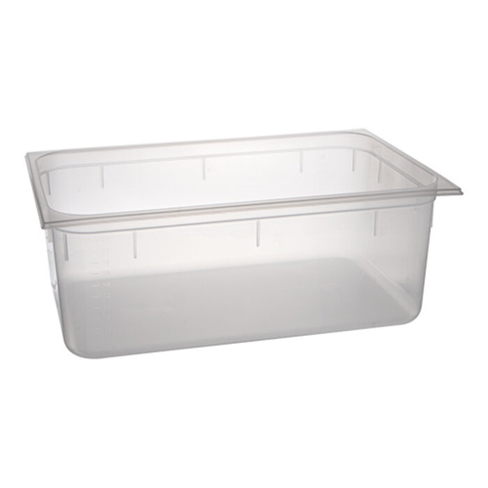 CaterChef (niet ster) Bak gastronorm GN1/1  200 mm – 26,000 l – polypropyleen (PP)