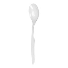 Tafellepel – styreen-acrylonitril (SAN) – wit