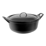 Braadpan gietijzer Ø36cm zwart