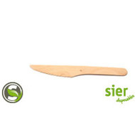 Mes hout 16,5cm doos à 100 stuks Mes hout 16,5cm doos à 100 stuks