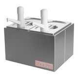 Sausbar  2x04,8L – 4,800 l – roestvrijstaal