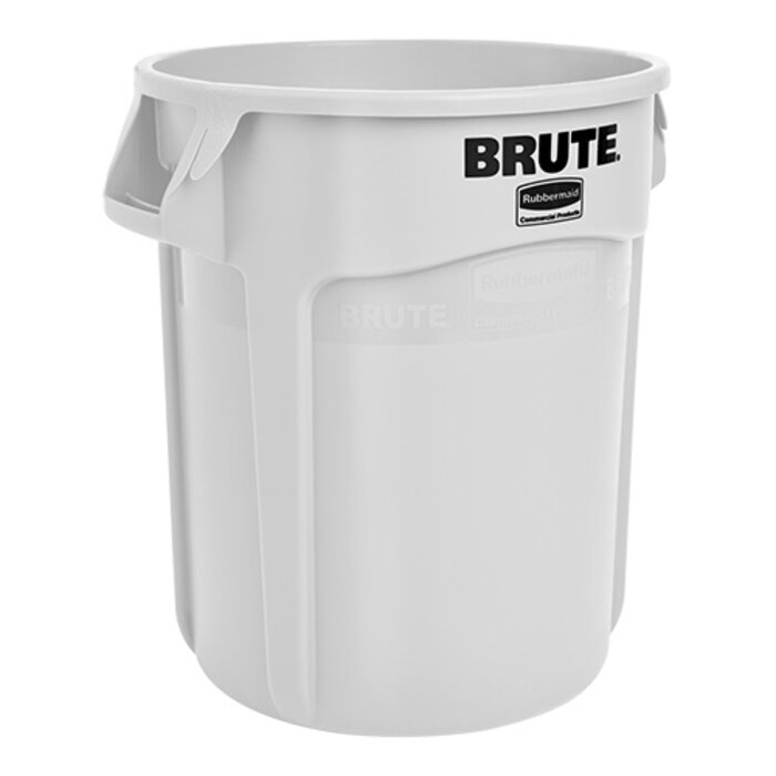 Rubbermaid ronde Brute 2620 container wit 75,7ltr  49,5x58cm